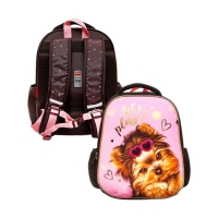 Рюкзак каркасный 38 х 29 х 16 см, Hatber Ergonomic Plus "Милашка" NRk_85019 Рюкзак каркасный 38 х 29 х 16 см, Hatber Ergonomic Plus "Милашка" NRk_85019