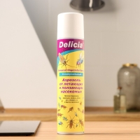 Аэрозоль профессиональный универсальный DELICIA от летающих и ползающих насекомых, 400 мл Аэрозоль профессиональный универсальный DELICIA от летающих и ползающих насекомых, 400 мл