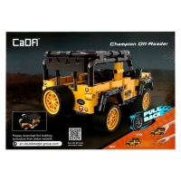 Конструктор инерционный &laquo;Внедорожник&raquo;, 389 деталей