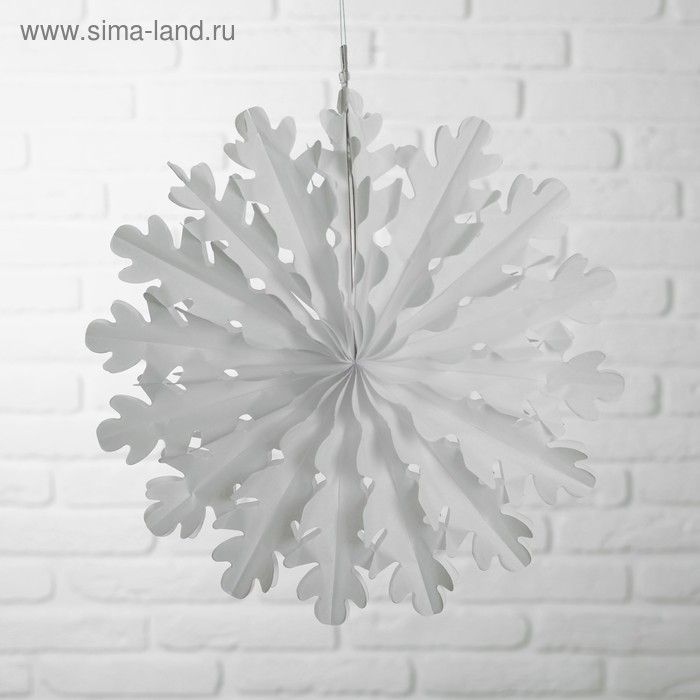 Изделие из бумаги декор &laquo;Снежинка&raquo;, 35 см