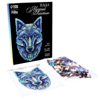 Пазл деревянный фигурный &laquo;Мудрый волк&raquo;, 126 элементов