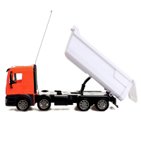 Грузовик радиоуправляемый &laquo;Самосвал&raquo;, работает от батареек, световые эффекты, масштаб 1:24, цвет МИКС
