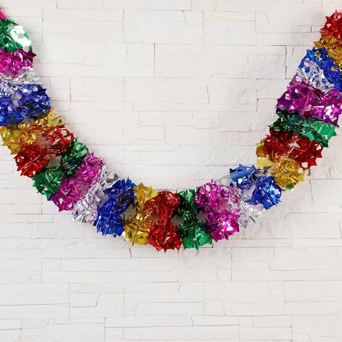 Растяжка Растяжка "Пятиконечные звёзды по кругу" d-22 см 200 см