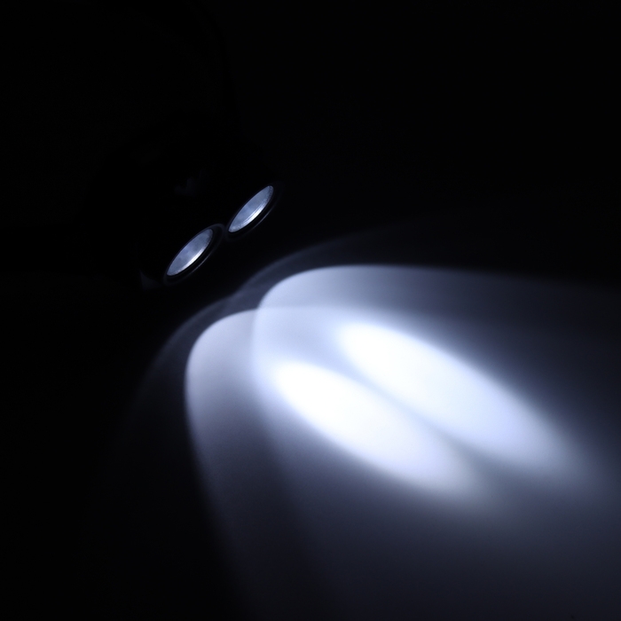 Фонарь налобный аккумуляторный 3 Вт, 500 мАч, 200 лм, IPX4, 5 режимов Фонарь налобный аккумуляторный 3 Вт, 500 мАч, 200 лм, IPX4, 5 режимов