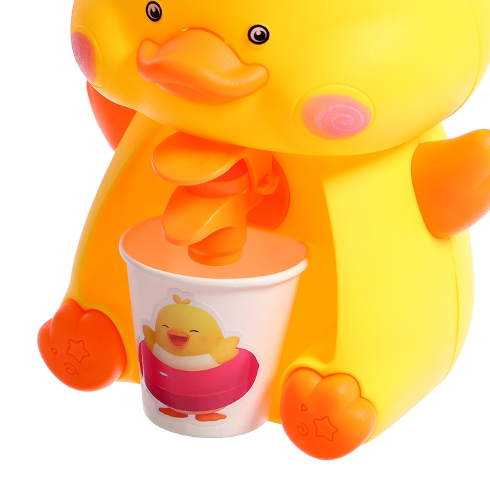 Кулер &laquo;Baby zoo&raquo;, утёнок, бутыль, 2 стакана, объём 680 мл.