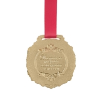 Медаль юбилейная в бархатной коробке &laquo;С юбилеем 80 лет&raquo;, d= 6,5 см.