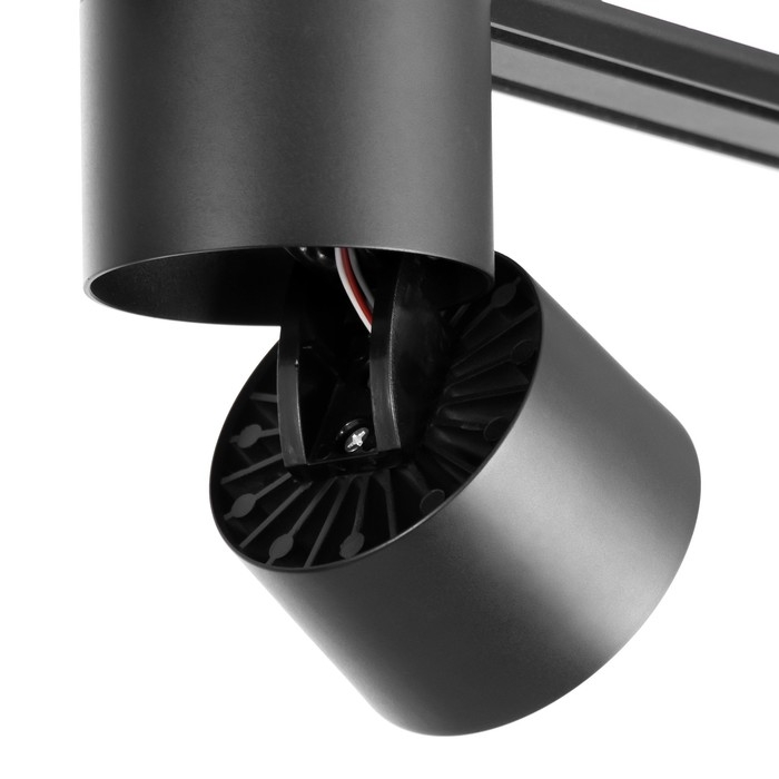 Светильник трековый SLIM Светильник трековый SLIM "Точка" LED 5Вт 3000K-6000К 48V CRI90 черный 8х8х9,5см