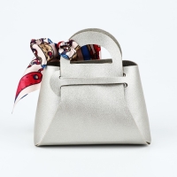 Сумочка подарочная &laquo;Серебро&raquo;, 12 х 13 х 5.5 см