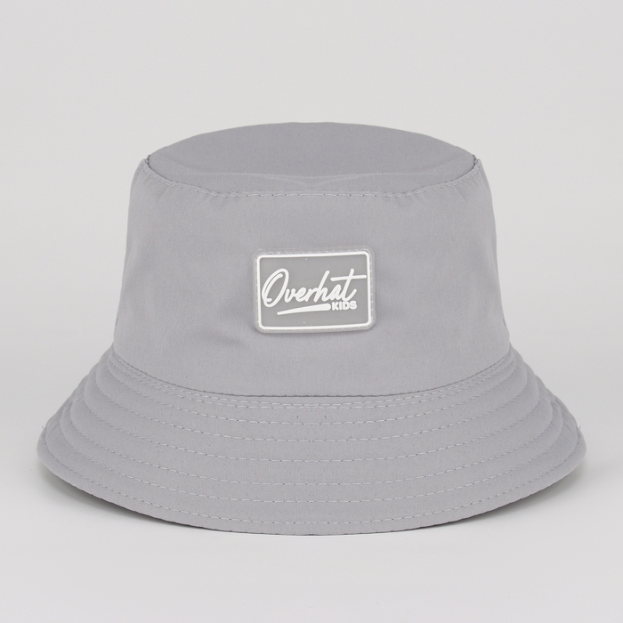 Панама детская для мальчика, цвет серый, р-р 48-50