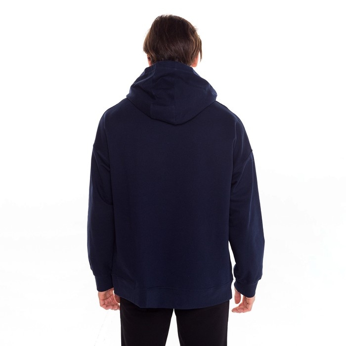 Худи мужское НАЧЁС, цвет тёмно-синий, размер 56