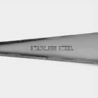 Ложки столовые из нержавеющей стали Доляна &laquo;Соты&raquo;, длина 20 см, толщина 2 мм, 6 шт, цвет серебряный