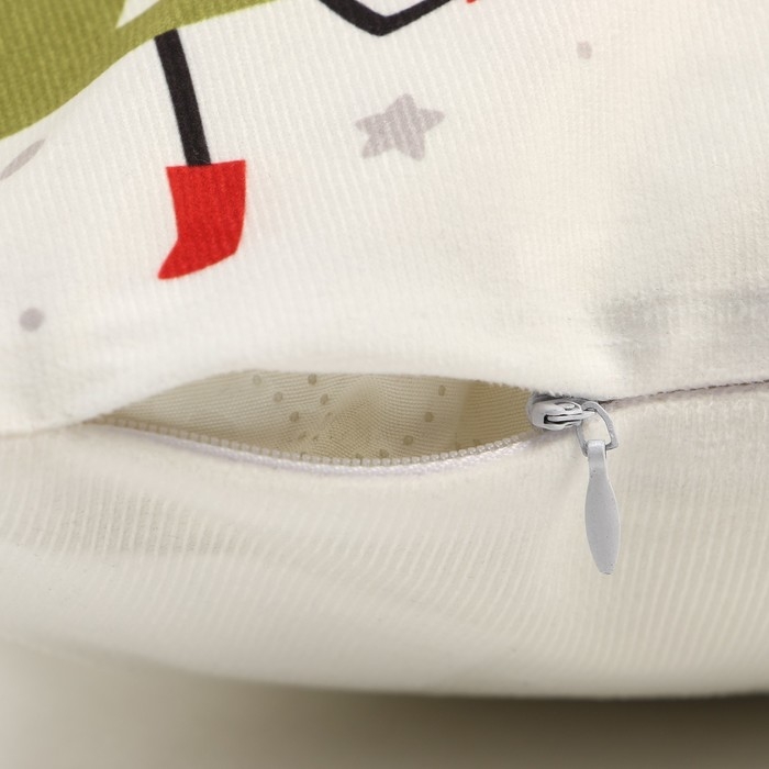 Наволочка декоративная Этель "Christmas" 40 х 40 см, полиэстер