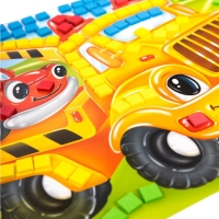 Набор для творчества &laquo;Эвакуатор&raquo;, аппликация, 4 цв., 200 эл.