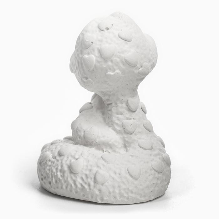 Новый год. Символ 2025. Фигура для раскраски Новый год. Символ 2025. Фигура для раскраски "Змея малыш" 5х4см