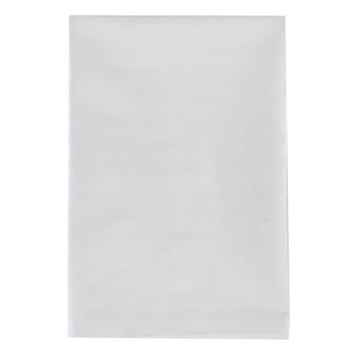 Простыня Атра евро 220х240 см сатин-страйп отбеленный 1х1 140г/м&sup2; 100% хлопок