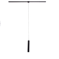 Светильник трековый SLIM "Туба" LED 12Вт 3000K-6000К 48V CRI90 черный 4,5х4,5х30см