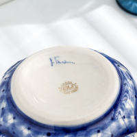 Чайник "Анемон", гжель, фарфор, 14х12 см Чайник "Анемон", гжель, фарфор, 14х12 см