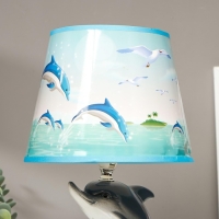 Лампа настольная "Дельфин" E14 40Вт МИКС 20х20х35 см RISALUX Лампа настольная "Дельфин" E14 40Вт МИКС 20х20х35 см RISALUX