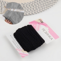 Резинка ажурная бельевая, 14 мм, 10 &plusmn; 1 м, цвет чёрный