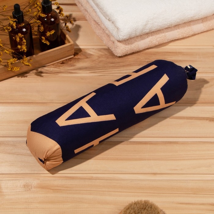 Валик со стружкой можжевельника, сувенирная, 10&times;28 см, микс