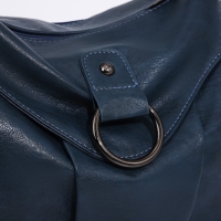 Сумка-мешок на молнии цвет синий Сумка-мешок на молнии цвет синий