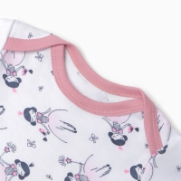 Боди детский, цвет белый/принцессы, рост 86 см