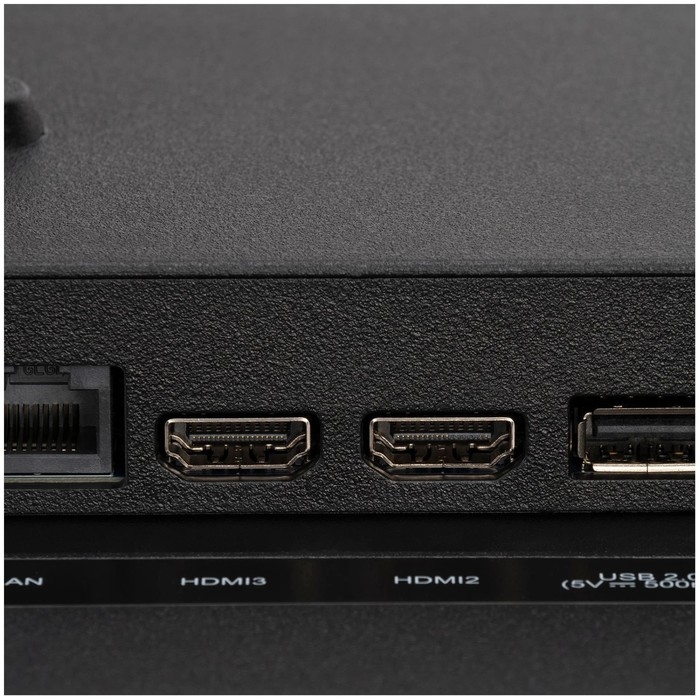 Телевизор Hyundai H-LED43BU7008, 43",3840x2160, DVB/T2/C/S/S2, HDMI 3, USB2, Smart TV,черный