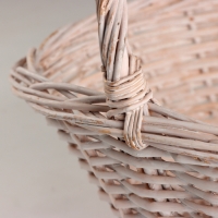 Набор корзин из 3 шт, 34x26x14xH35см, натуральный, ива Набор корзин из 3 шт, 34x26x14xH35см, натуральный, ива