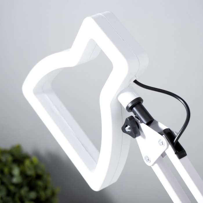 Настольная лампа Санлайт LED 4Вт USB 3000-6000K белый 14,5х16х58 см