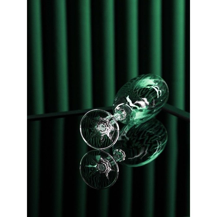 Набор бокалов для шампанского &laquo;Магнолия&raquo;, 6 шт, 210 мл