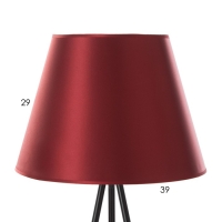 Торшер "Лаут" 1х15Вт Е27 черный, красный Торшер "Лаут" 1х15Вт Е27 черный, красный