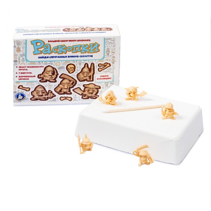 Раскопки &laquo;Воинов-скелетов&raquo;, 7 фигурок