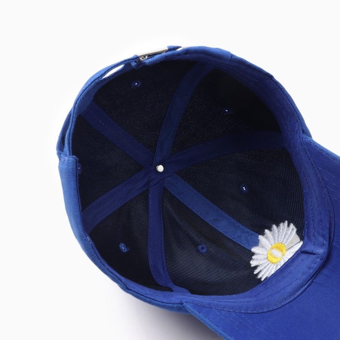 Кепка женская MINAKU Кепка женская MINAKU "Ромашка", цвет синий, р-р 54-56