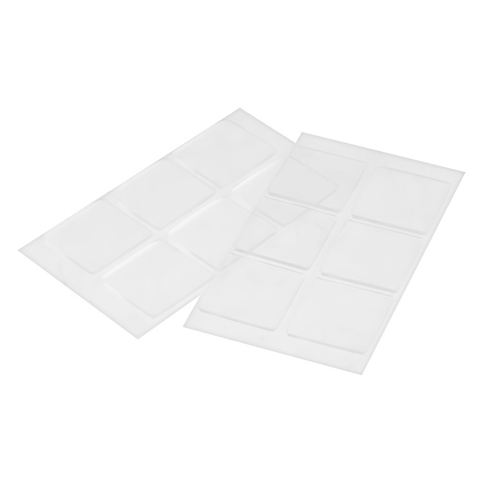 Квадраты для многоразового монтажа W-con SmartFix NANO, 3 х 3 см, 12 штук Квадраты для многоразового монтажа W-con SmartFix NANO, 3 х 3 см, 12 штук