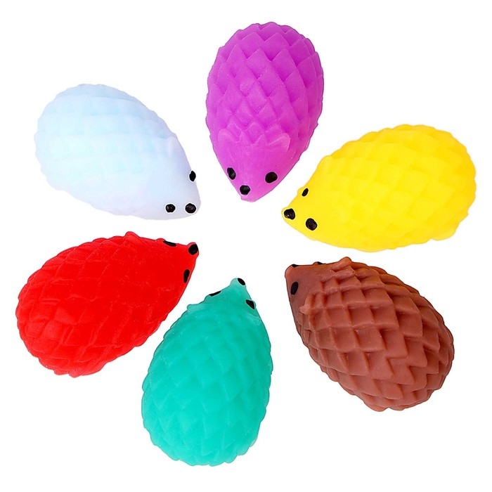 Мялка-антистресс &laquo;Ёжик&raquo;, цвета МИКС