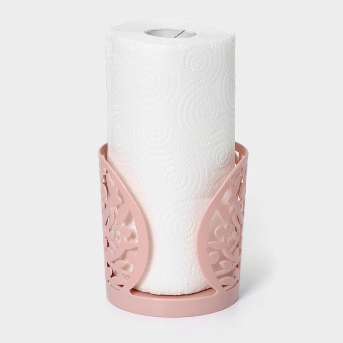 Держатель для бумажных полотенец «Лиана», 13,5×14 см , цвет МИКС Держатель для бумажных полотенец «Лиана», 13,5×14 см , цвет МИКС