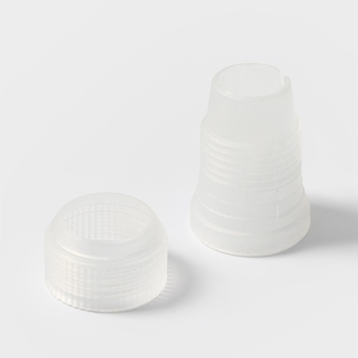 Набор кондитерский, 8 предметов: 5 насадок, адаптер, мешок, шпатель, насадки, цвет МИКС Набор кондитерский, 8 предметов: 5 насадок, адаптер, мешок, шпатель, насадки, цвет МИКС