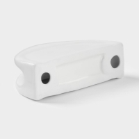 Салфетница керамическая &laquo;Классика&raquo;, 11,5&times;3,5&times;6 см, цвет белый