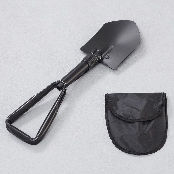 Лопата складная Лопата складная "Следопыт" в чехле, 60 см, черная