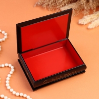 Шкатулка «У самовара», 10×14 см, лаковая миниатюра Шкатулка «У самовара», 10×14 см, лаковая миниатюра