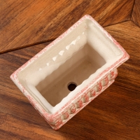 Кашпо «Античное», красное, керамика, 1 л, Иран Кашпо «Античное», красное, керамика, 1 л, Иран