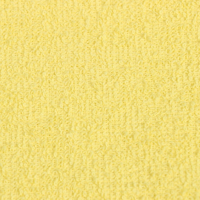 Набор махровых декоративных салфеток Этель "Вид 1" 30х30см-3шт, цвет желтый, 100% хлопок