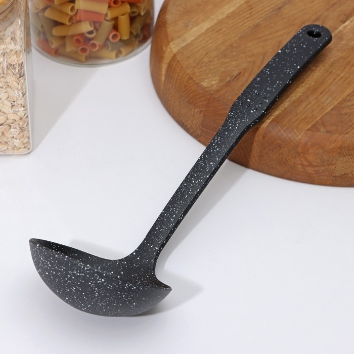 Половник Доляна «Мрамор», 31,5 см Половник Доляна «Мрамор», 31,5 см