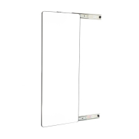 Зеркало выдвижное в шкаф на рельсах, 90 х 35см, черное Зеркало выдвижное в шкаф на рельсах, 90 х 35см, черное