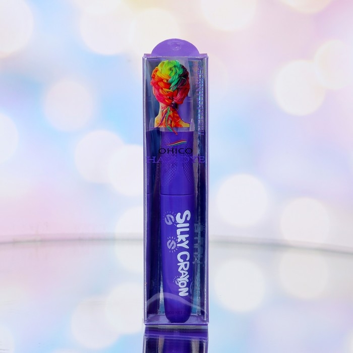 Карандаш-мелок для волос, 1 шт, фиолетовый Карандаш-мелок для волос, 1 шт, фиолетовый