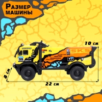 Грузовик радиоуправляемый &laquo;Ралли&raquo;, световые эффекты, работает от батареек