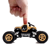 Джип радиоуправляемый &laquo;Армия&raquo;, работает от аккумулятора, цвет песочный