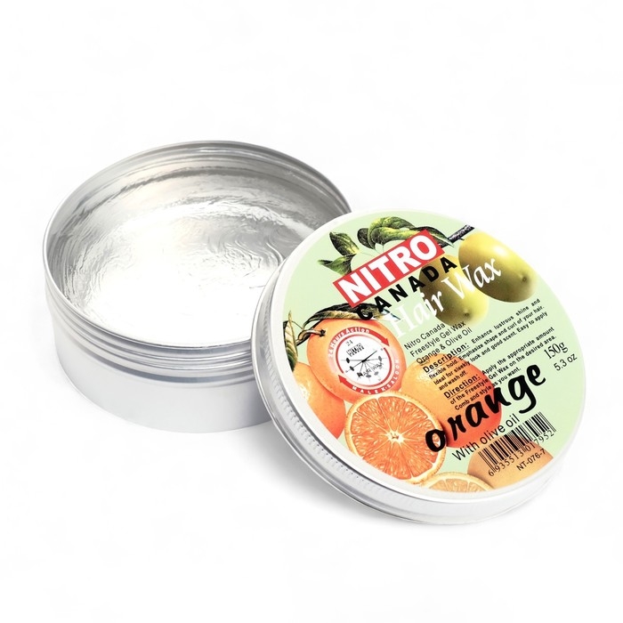 Гелевый воск для волос, 150 гр, апельсин Гелевый воск для волос, 150 гр, апельсин