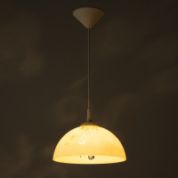 Светильник BayerLux  Колпак "Рочелл" 1 лампа E27 40Вт белый-шампань  д.250