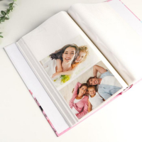 Фотоальбом на 300 фото 10х15 см "Цветочный" в коробке МИКС 33,8х23,5х5,3 см